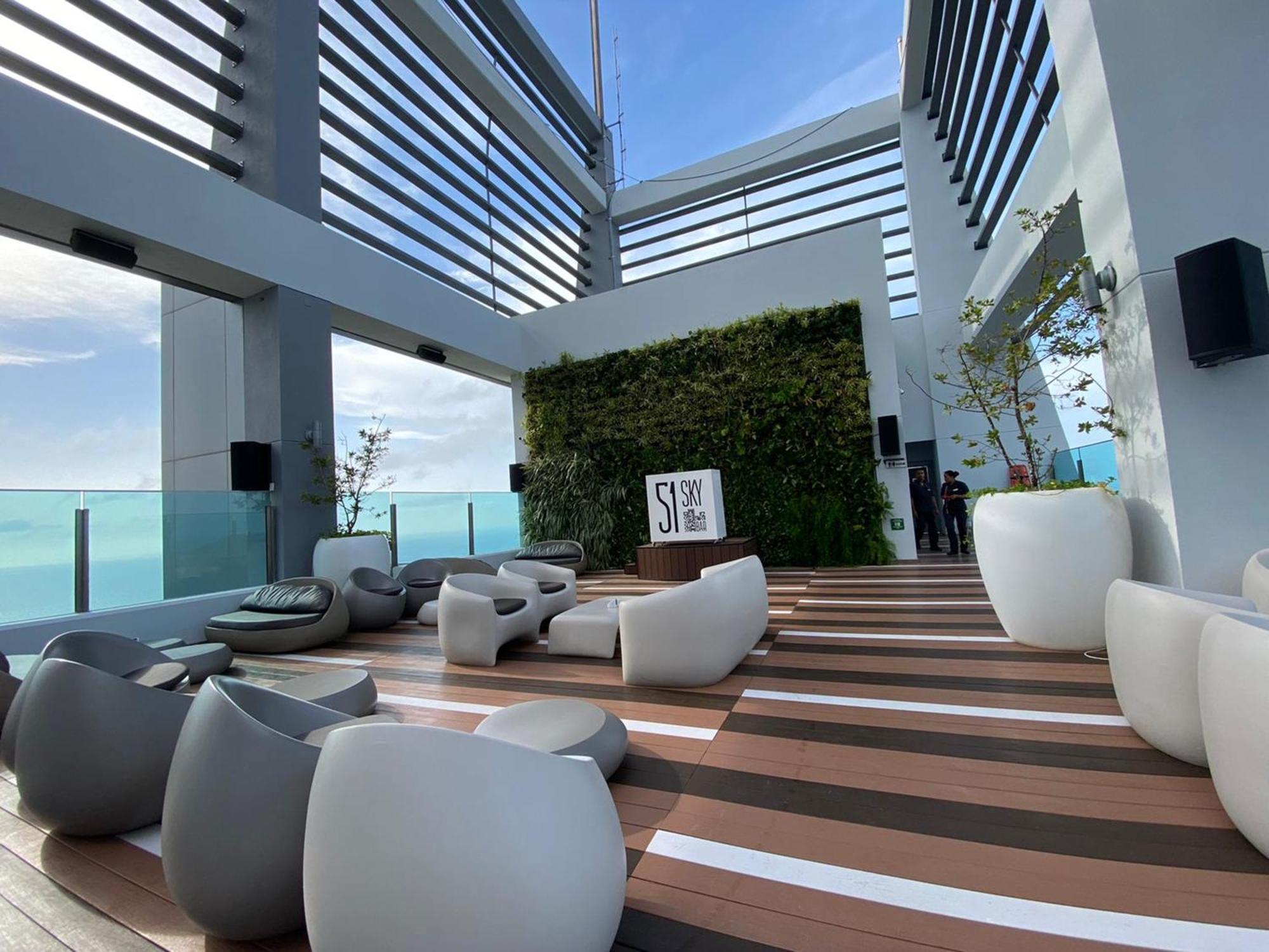 Estelar Cartagena De Indias Hotel Y Centro De Convenciones Dış mekan fotoğraf Sky Bar